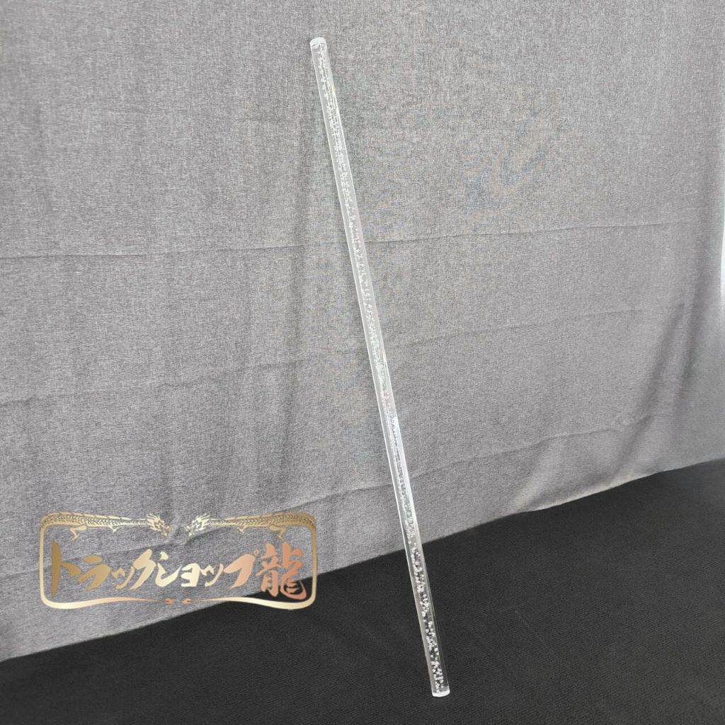 泡棒 1本 全長1m 25Φ クリア 泡入棒 泡入り丸棒 手すり等 G0051S