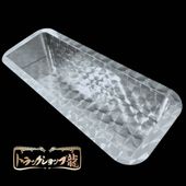 ステンレス 出窓 【鏡面×鱗柄】 三菱ふそう 07/17スーパーグレート