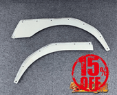 在庫一掃】 メッキ フェンダーシールド 左右セット 三菱ふそう