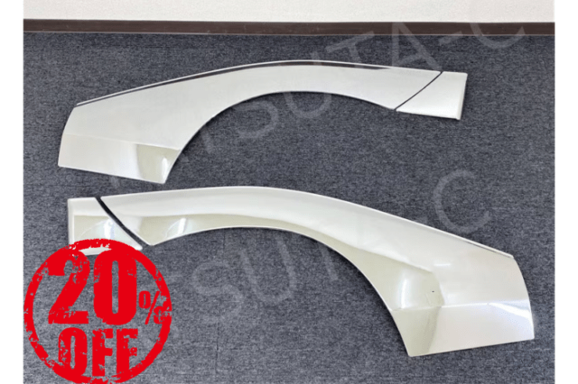 【訳あり品】 メッキ フェンダーパネル サイドランプなし車用 左右4点セット 日野デュトロ/トヨタダイナ 標準 H8785P