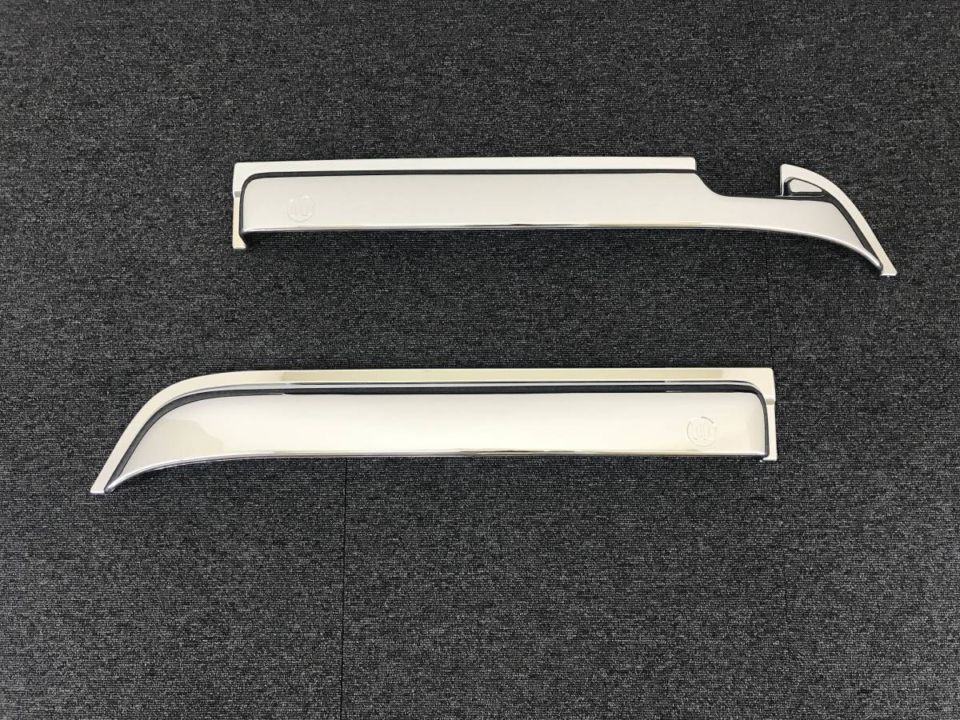 【訳あり品】 メッキ サイド ドアバイザー 左右セット 日産UD ファインコンドル/ビッグサム U8445P