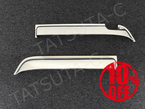 【訳あり品】 メッキ サイド ドアバイザー 左右セット 日産UD ファインコンドル/ビッグサム U8445P