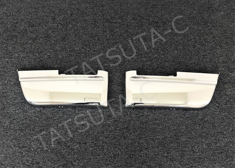 【訳あり品】 メッキ ステップスカート 左右セット いすゞ 07エルフ ハイキャブ/ワイドキャブ I8408P