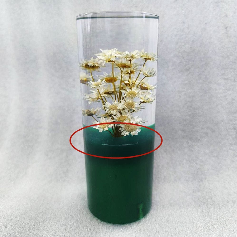 特価【訳あり新品】レトロ 水中花ライト 【グリーン】 選べるステー