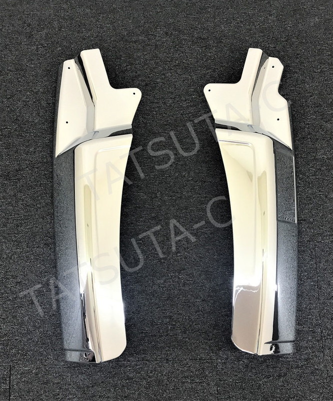 【訳あり品】 メッキ マッドガード 泥除け 左右セット 日産UD クオン/パーフェクトクオン U8448P