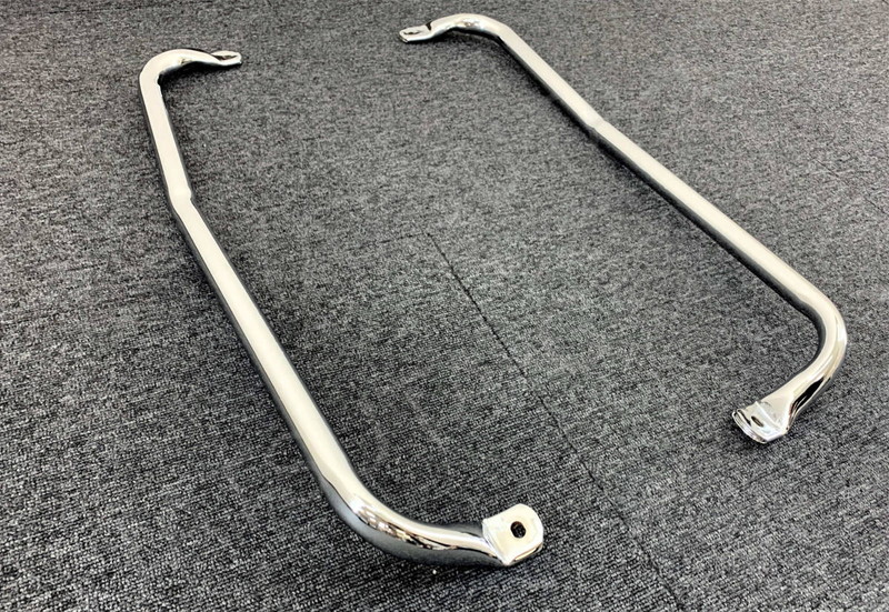 【訳あり/未使用品】メッキ アシストグリップ インナーグリップ 前側 フロント側 左右セット 日野 17プロフィア/17レンジャー H8747P