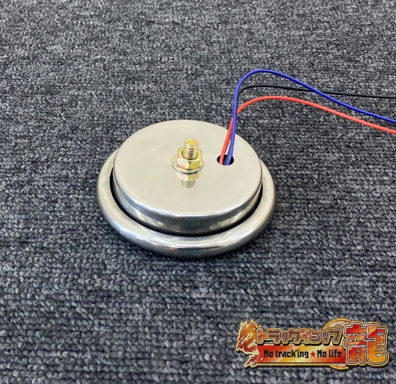 オリジナル ステンレス製 リフレクター 1個 菊型 キクマーカー 菊紋 飾りマーカー LED付き S0700S
