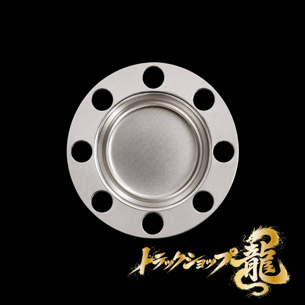 高品質 エルフ用 メッキ リアハブキャップ 16インチ 8穴仕様 2個組
