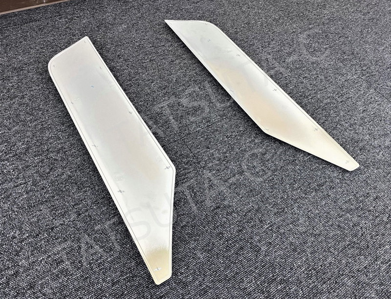 メッキ フロントサイドパネル 左右セット 日野 NEWプロフィア