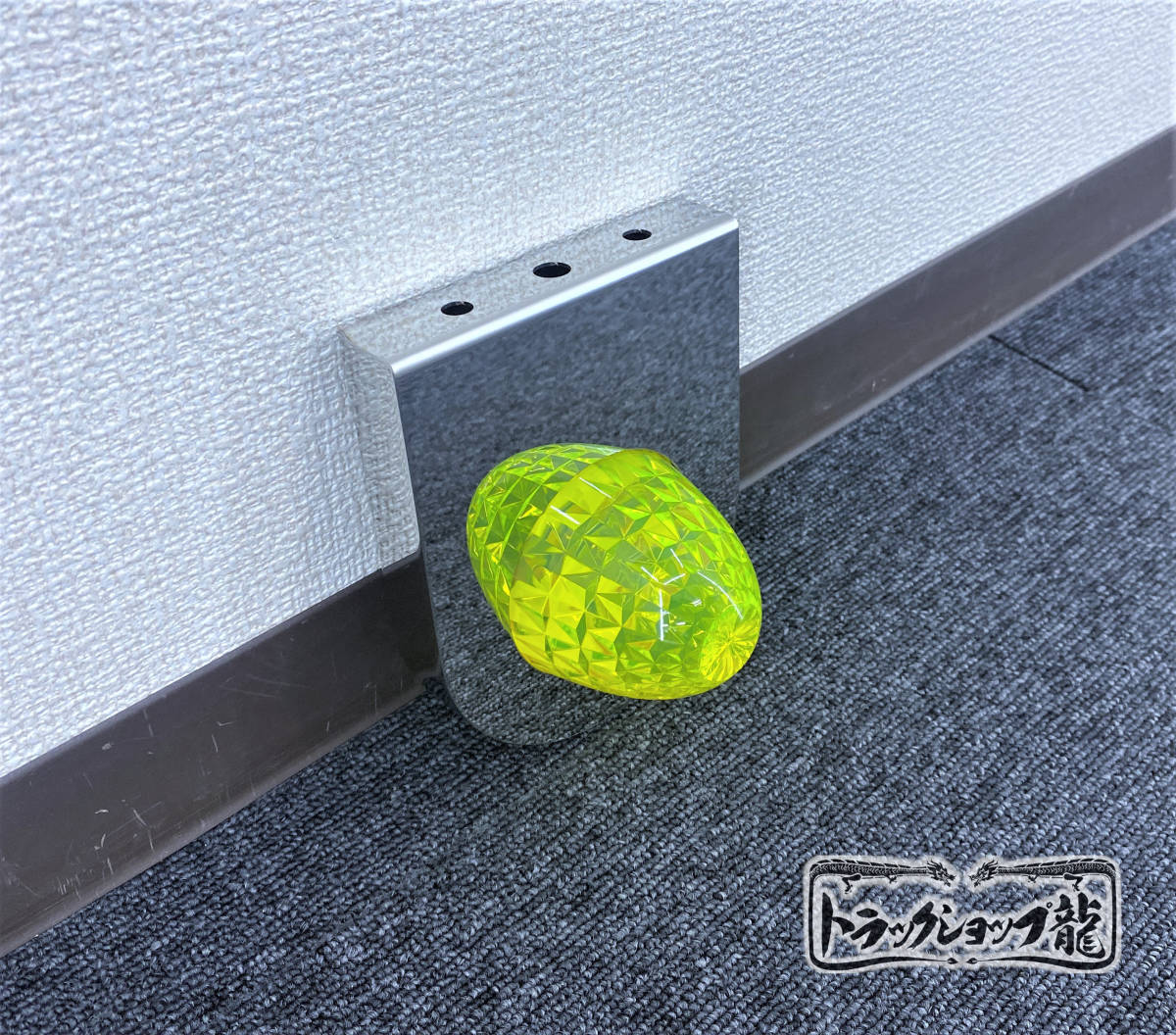 鏡面ステンレス バスマーカー取付ステー 2個セット バスマーカーステー レンズ出し サイドマーカー S0412D