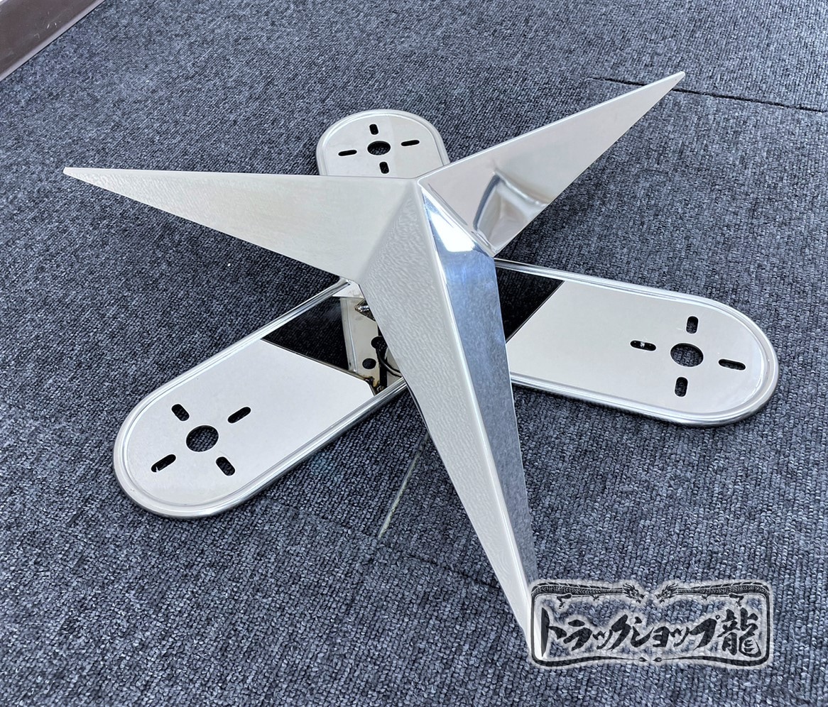 鏡面ステンレス製 大型車用 22.5インチ ホイール マーカー スピンナー 2個 鏡面ステンレス製 大型車用 22 5インチ ホイール マーカー