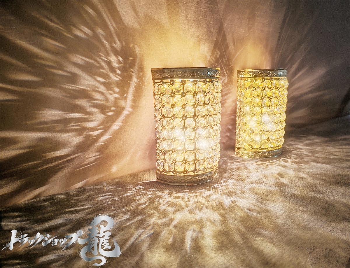 壁掛シャンデリア 2個セット BA15S口金仕様 金メッキ クリスタルビーズ 壁掛シャンデリア 2個セット BA15S口金仕様 金メッキ クリスタルビーズ
