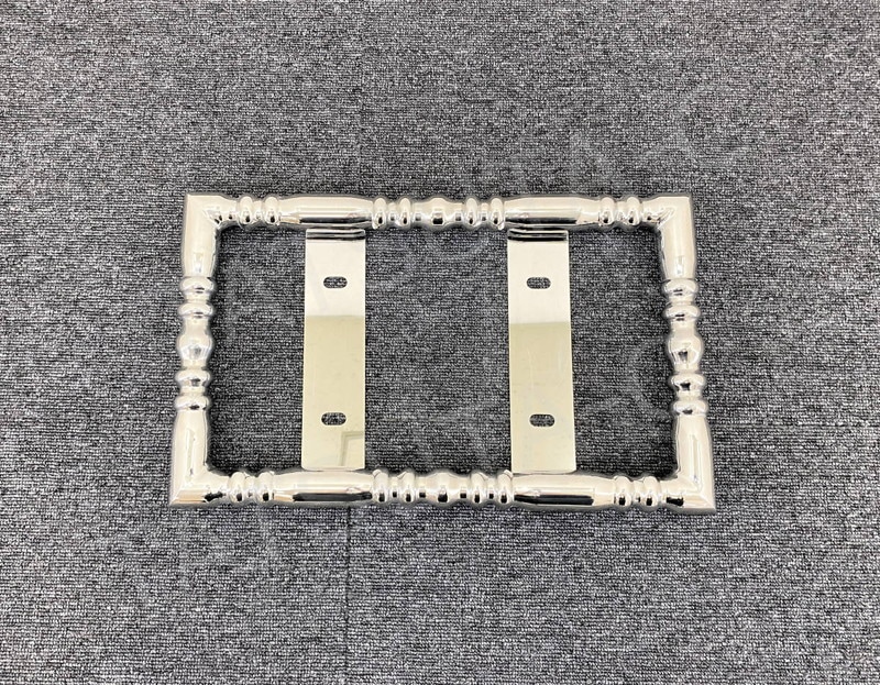 オリジナル商品 絞りパイプナンバー枠 （中）ステンレス製 Φ32