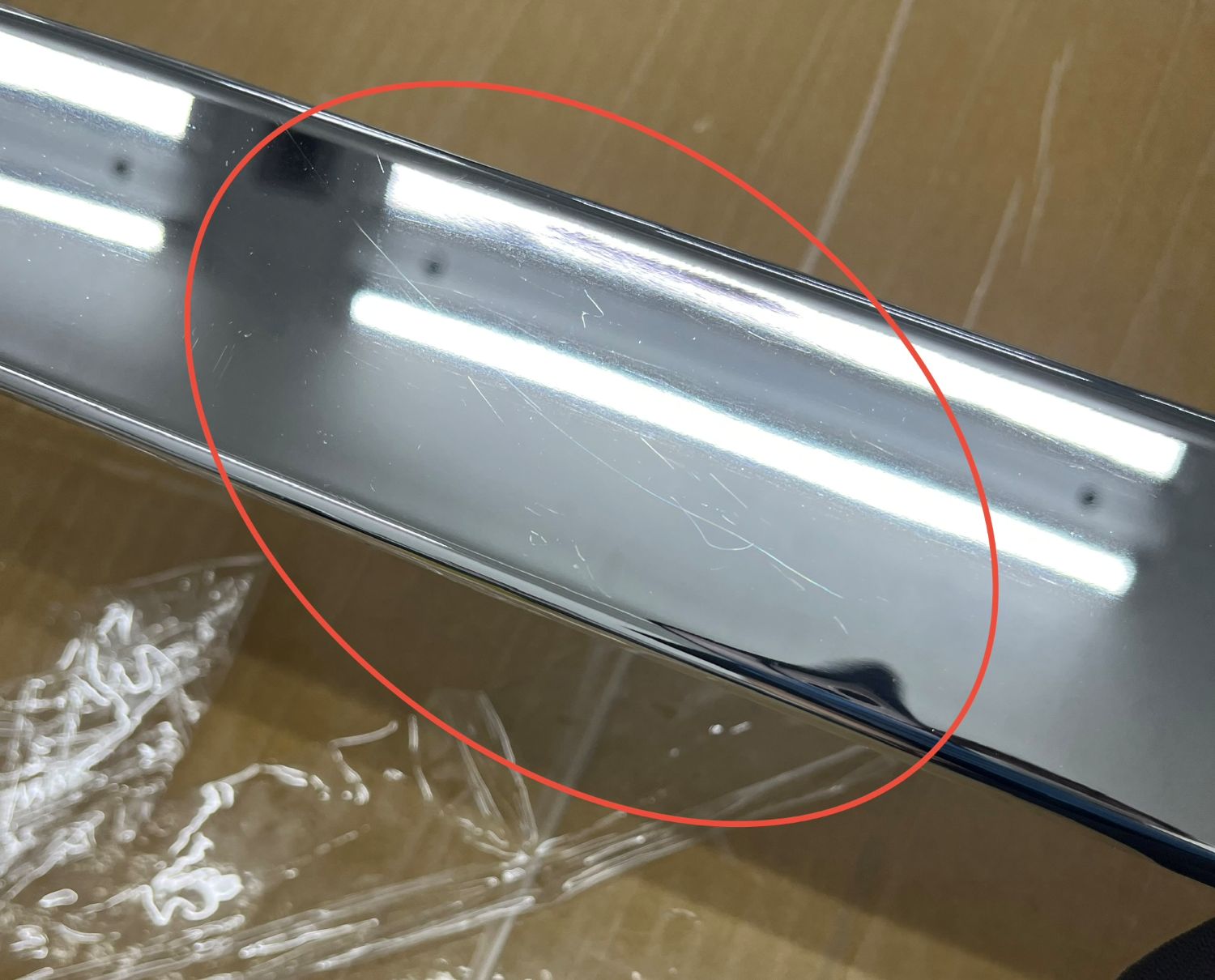 【訳あり品】 いすゞ 23エルフ ハイキャブ FRT フロントラインプレート 現行 新型 I8113S