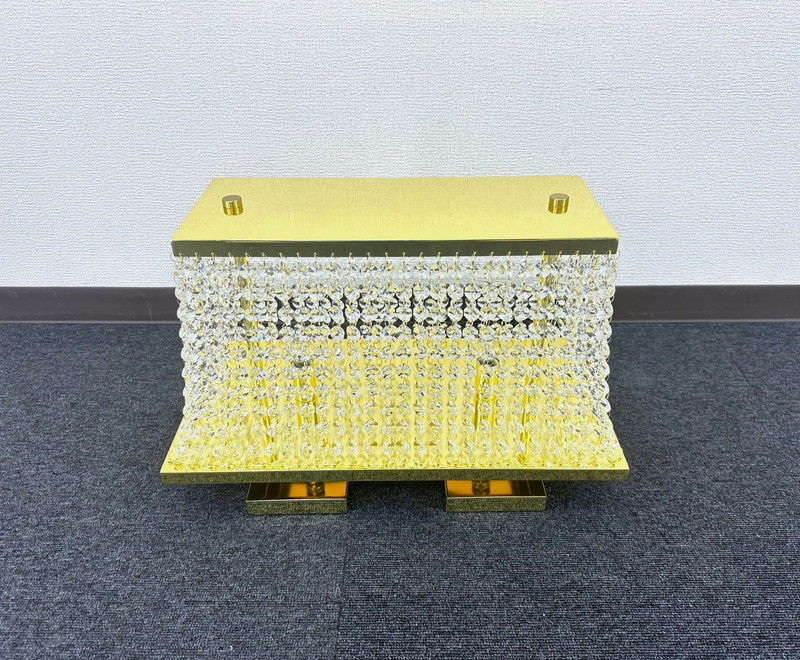 スタンド型 シャンデリア  富士型 フルゴールドメッキ ナイアガラ 男の城