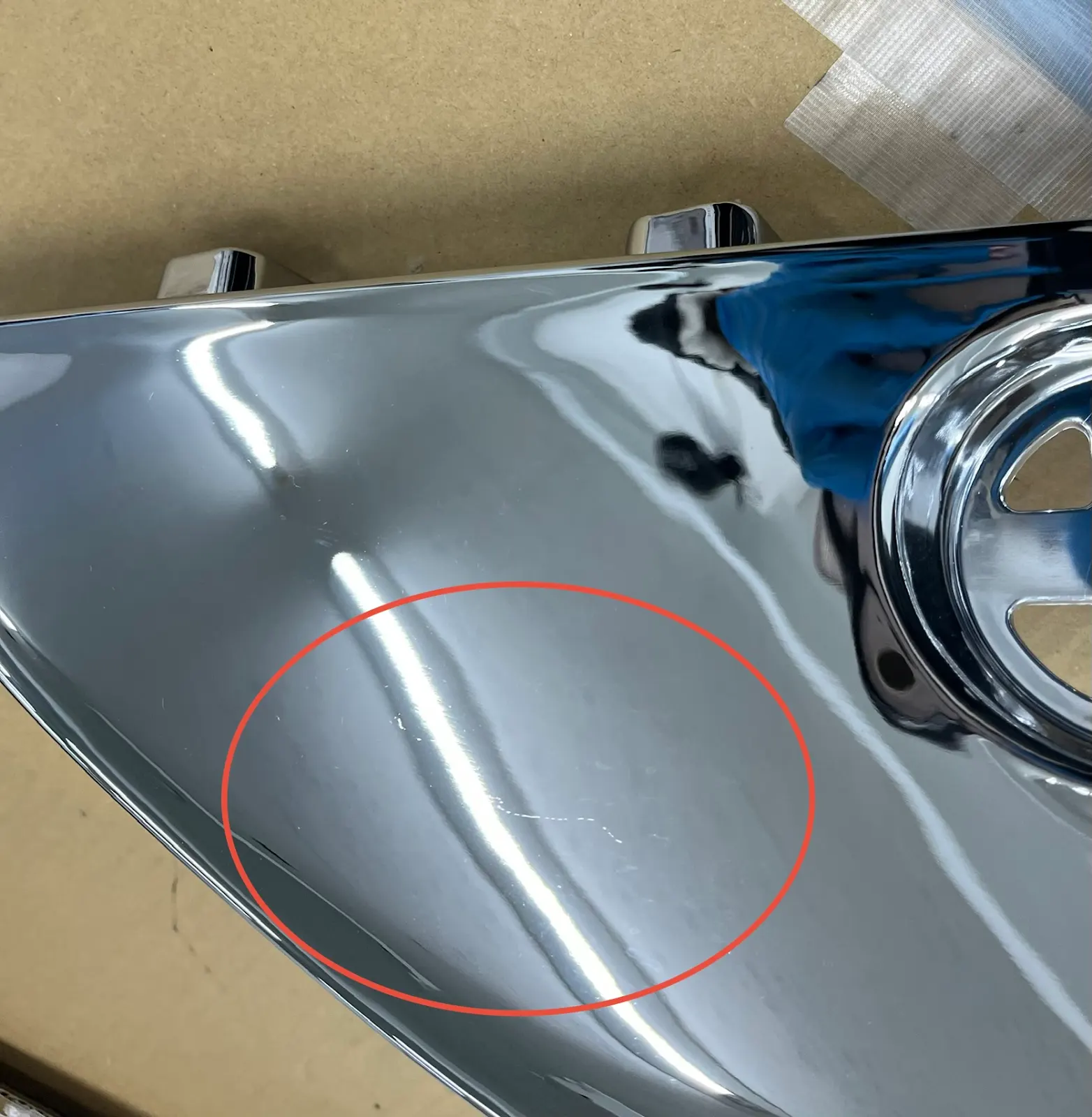 【訳あり品】 メッキ ステップスカート ハイタイプ 左右セット 交換式 日野 17レンジャー H8009P