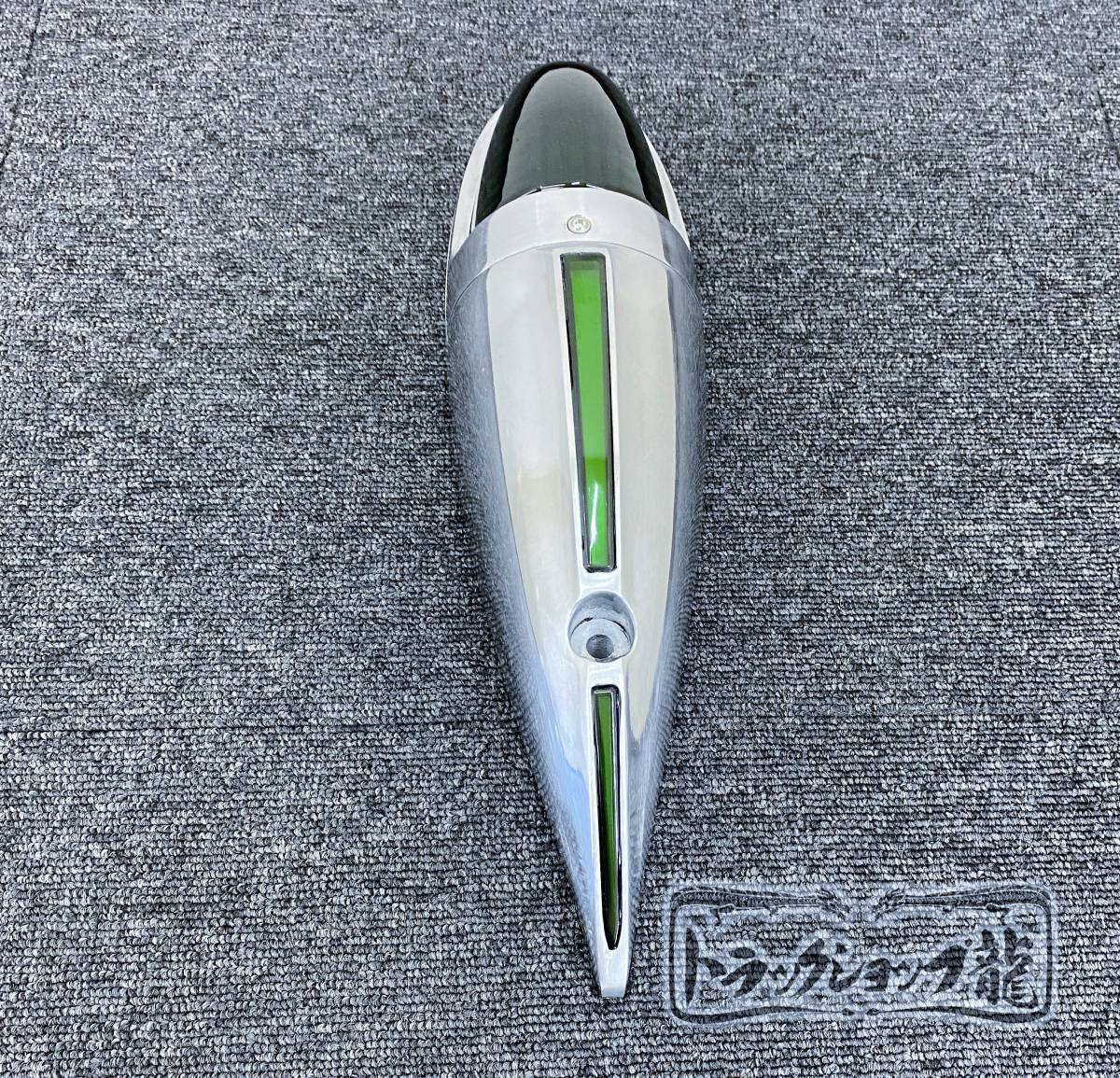 ナマズマーカー サイドランプ 背ビレ発光 【緑色】 五光タイプ