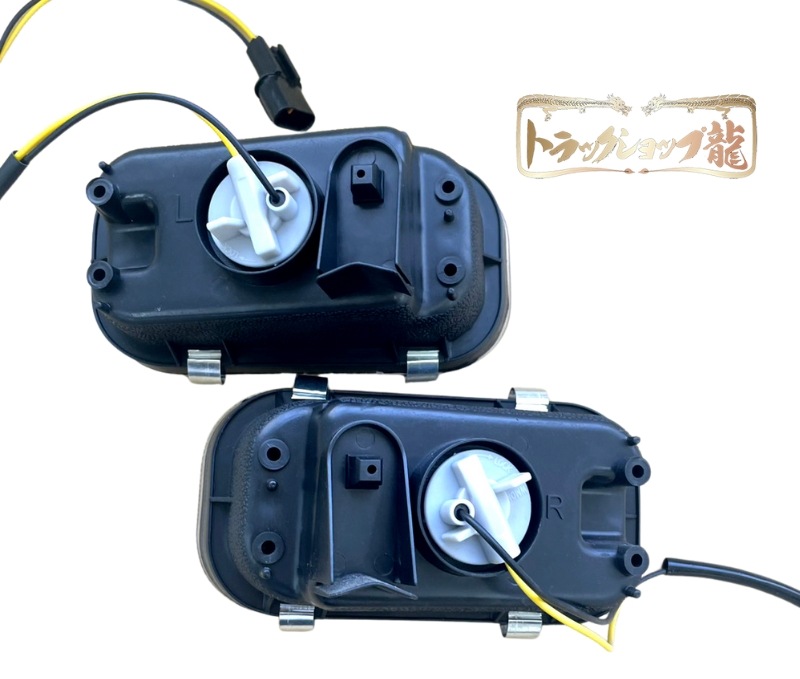 フロントバンパー用 フォグランプ 左右セット 三菱ふそう NEWキャンター 標準 前期/後期 M0335P