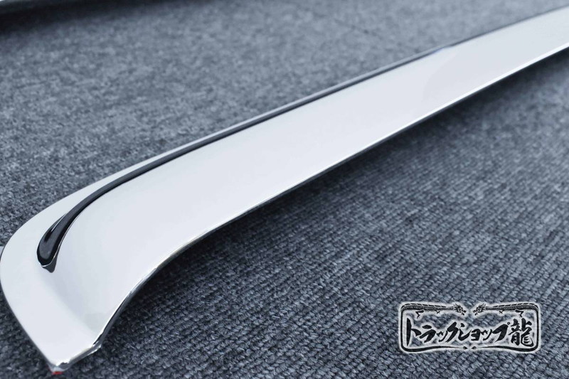 メッキ ドアバイザー ワイドビューピラー用 左右セット 日野 エアループデュトロ 標準車用 H0103P