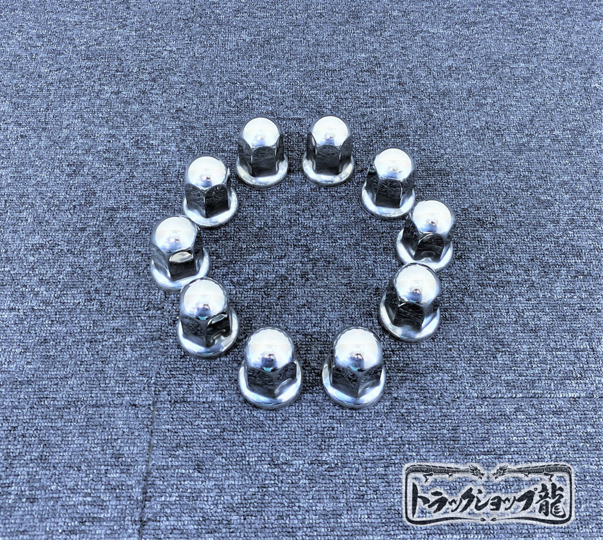 ステンレス ナットキャップ 64個セット ISO33mm 高さ60mm 銀色 丸型 G0023X