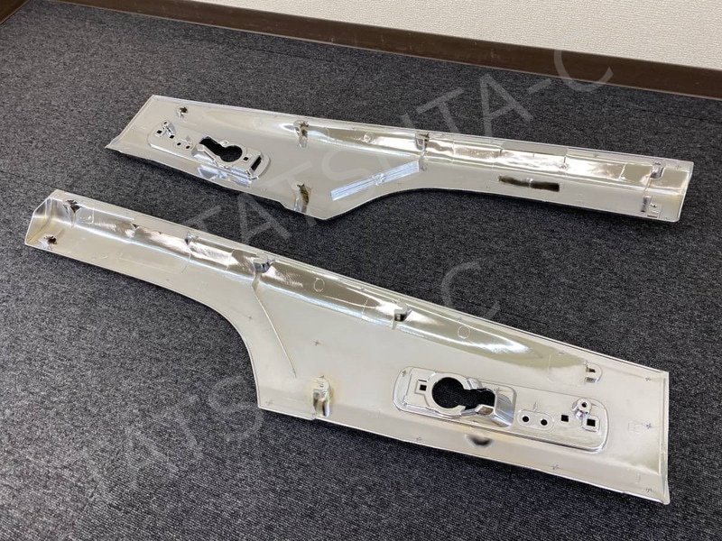 フォワード320 純正メッキ ヘッドライト下 ガーニッシュ 左右セット 美