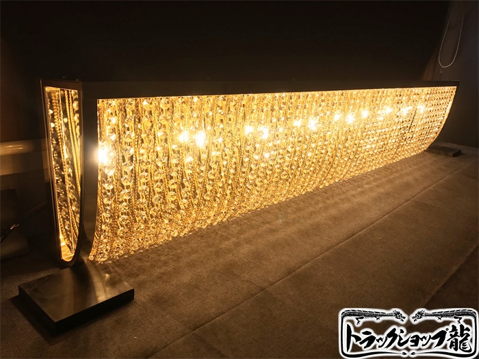 ナイアガラシャンデリア　チェーンLED付き　デコトラ ナイアガラ シャンデリア チェーン イルミLED付き デコトラ レトロ