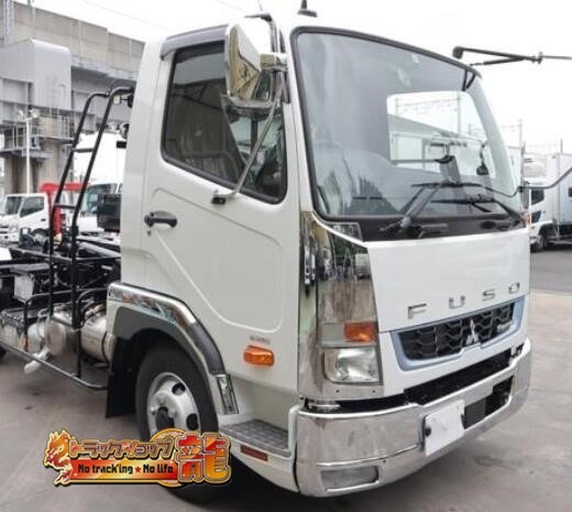 メッキ フェンダー＆フェンダーシールド 左右4点セット 三菱ふそう ファイター ショートキャブ 寝台なし車用 M0862D