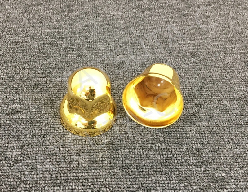 ステンレス ナットキャップ 40個セット ISO33mm 高さ51mm 金色 ゴールドメッキ 丸型 8穴用 G00228