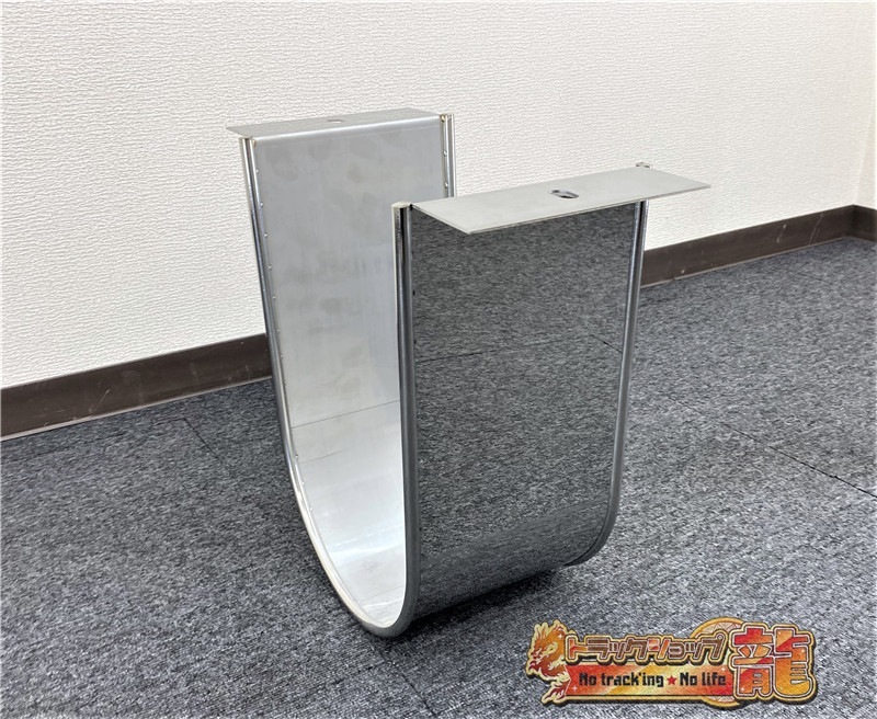 ステンレス シャフトガード 鏡面 10mm丸棒巻き シンプル 汎用 S0183S