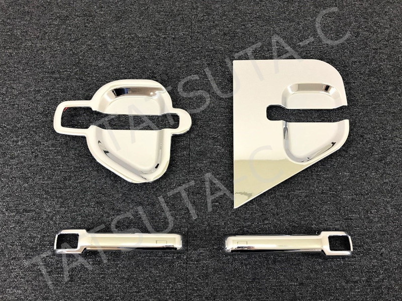 メッキ ドアハンドルガーニッシュ 4点セット 日産UD ファインコンドル/ビックサム U0435S
