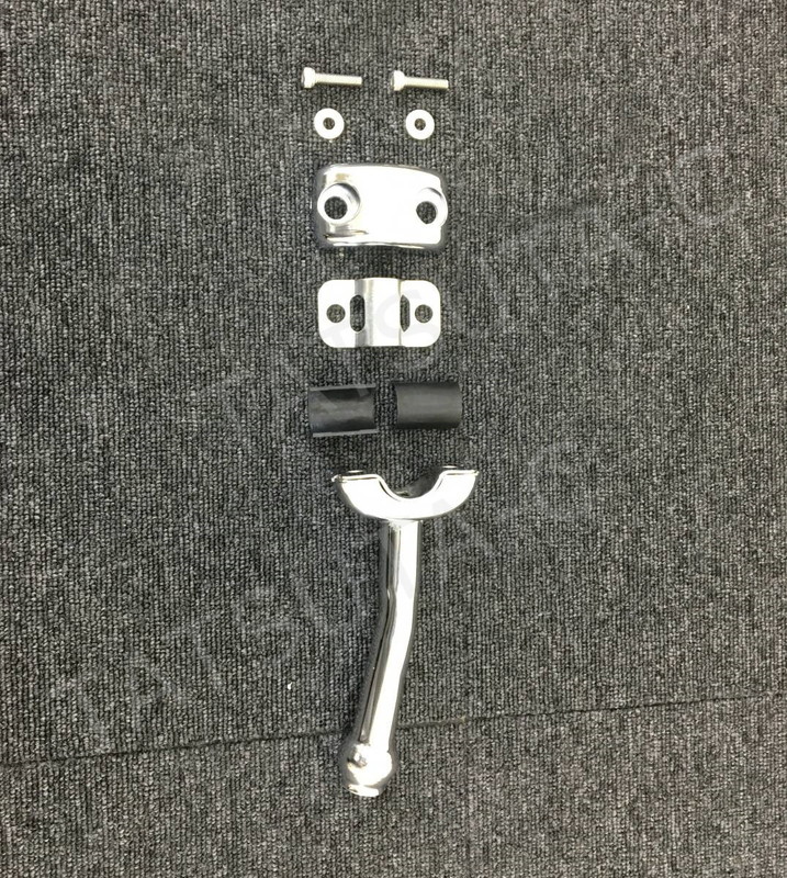 メッキ ミラーステー 熱線配線付き 三脚なし 左右セット 日産UD ビッグサム U0473S