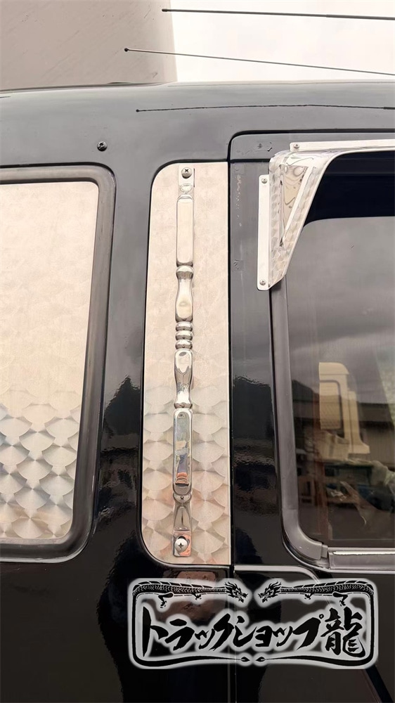 日野 テラヴィ用 寝台グリップ ステンレス 角絞り 25角 S0825S｜【公式