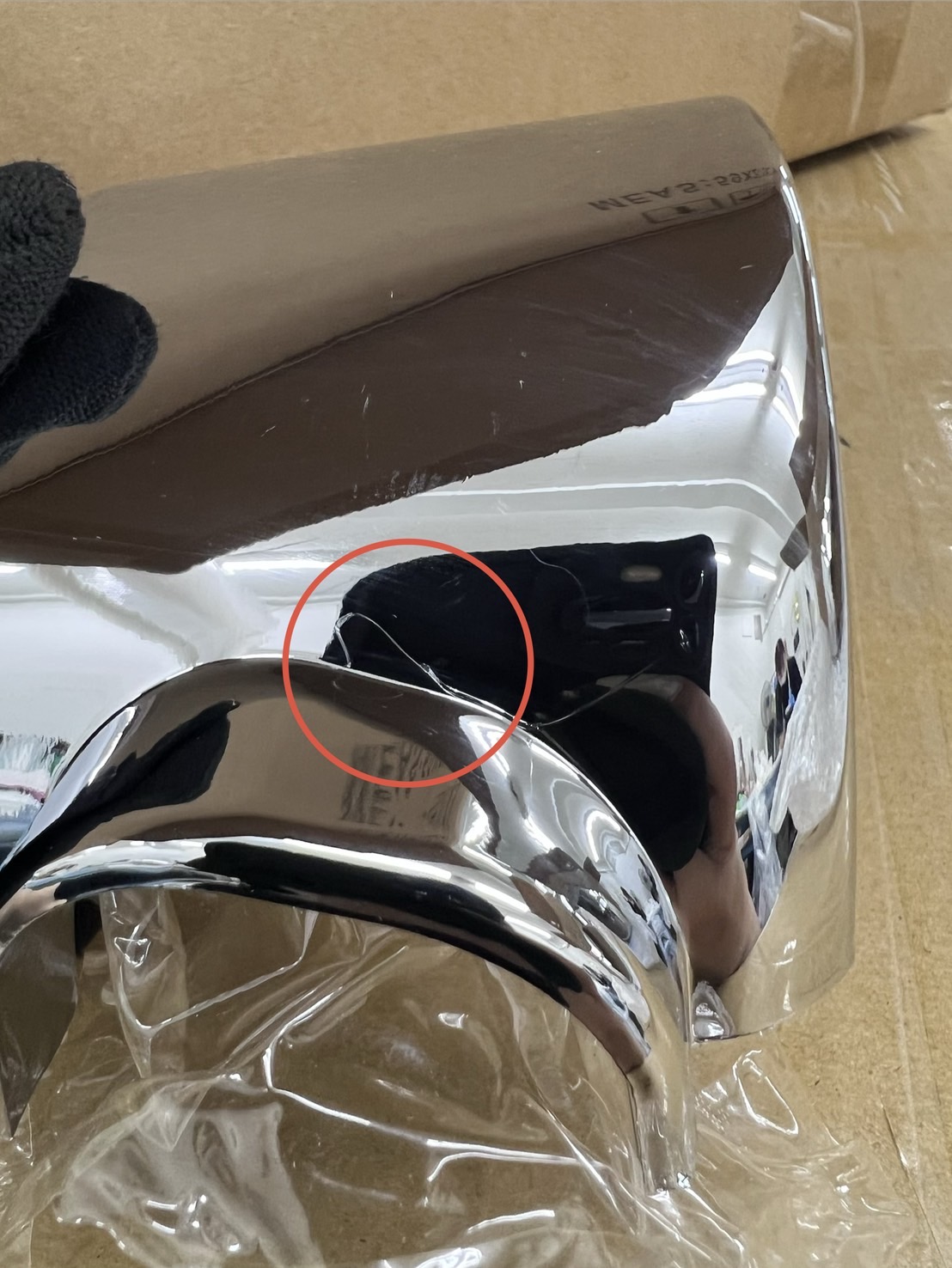 【訳あり品】 メッキ ミラーカバー 3点セット 三菱ふそう スーパーグレート2000 NEW/17スーパーグレート G8289T