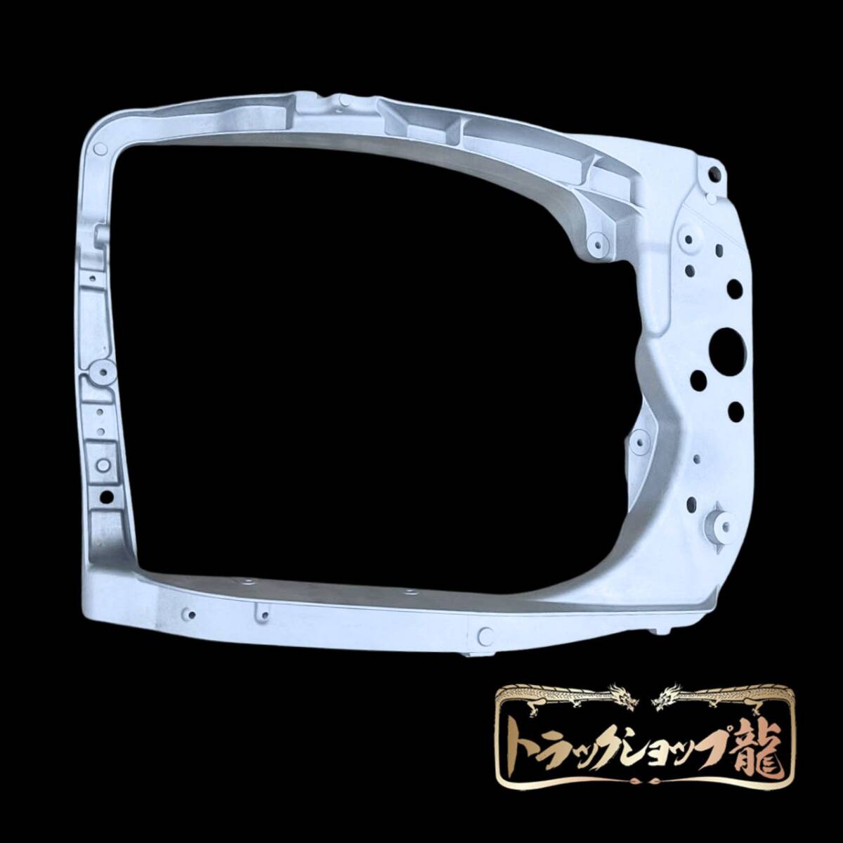 日野 17プロフィア アルミ製 ライト枠 ヘッドライトステー 左右セット