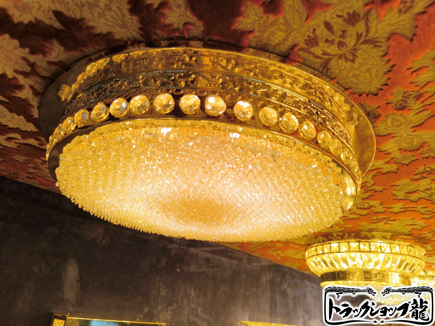 特価【訳有品】 UFO型 Φ450mm 天吊り トラック シャンデリア 1段 E12