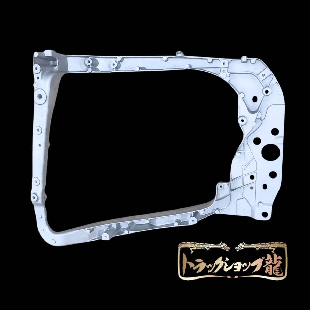 日野 17プロフィア アルミ製 ライト枠 ヘッドライトステー LH 助手席側