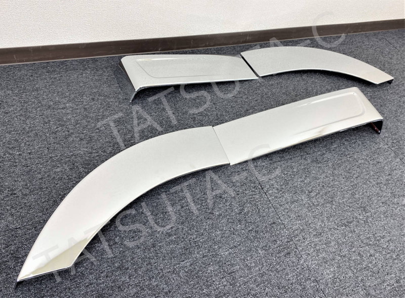 日野 グランドプロフィア メッキ フェンダーカバー 2分割　左右　新品 Amazon | 日野 NEWプロフィア グランドプロフィア メッキ