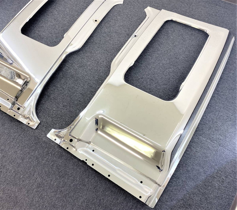 訳あり品 メッキ 寝台パネル サイドパネル 左右セット NEWギガ&frasl;ギガ