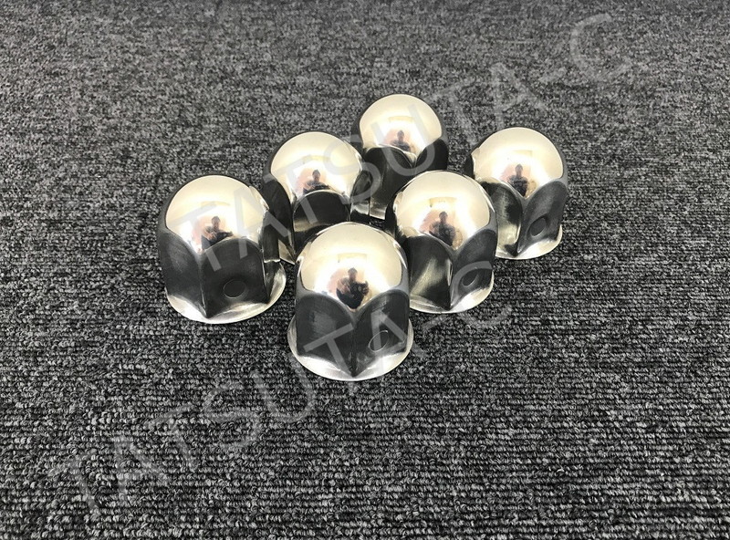 ステンレス ナットキャップ 20個セット JIS41mm 高さ51mm 銀色 丸型 5穴用 G00205