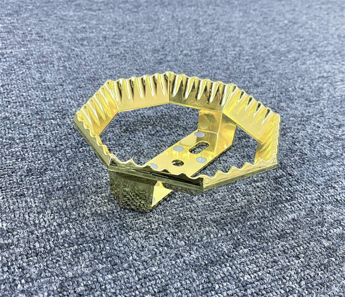 メッキ 八角形 マーカーリング 10個セット 金メッキ オクタゴン ダイヤリング メッキリング S0275D