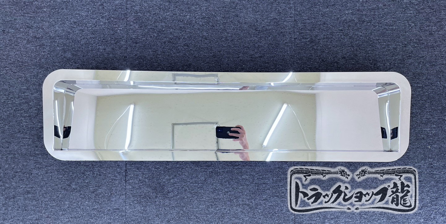 訳有り 20 キャンター メッキ リアサイドカバー 寝台 左右セット 三菱