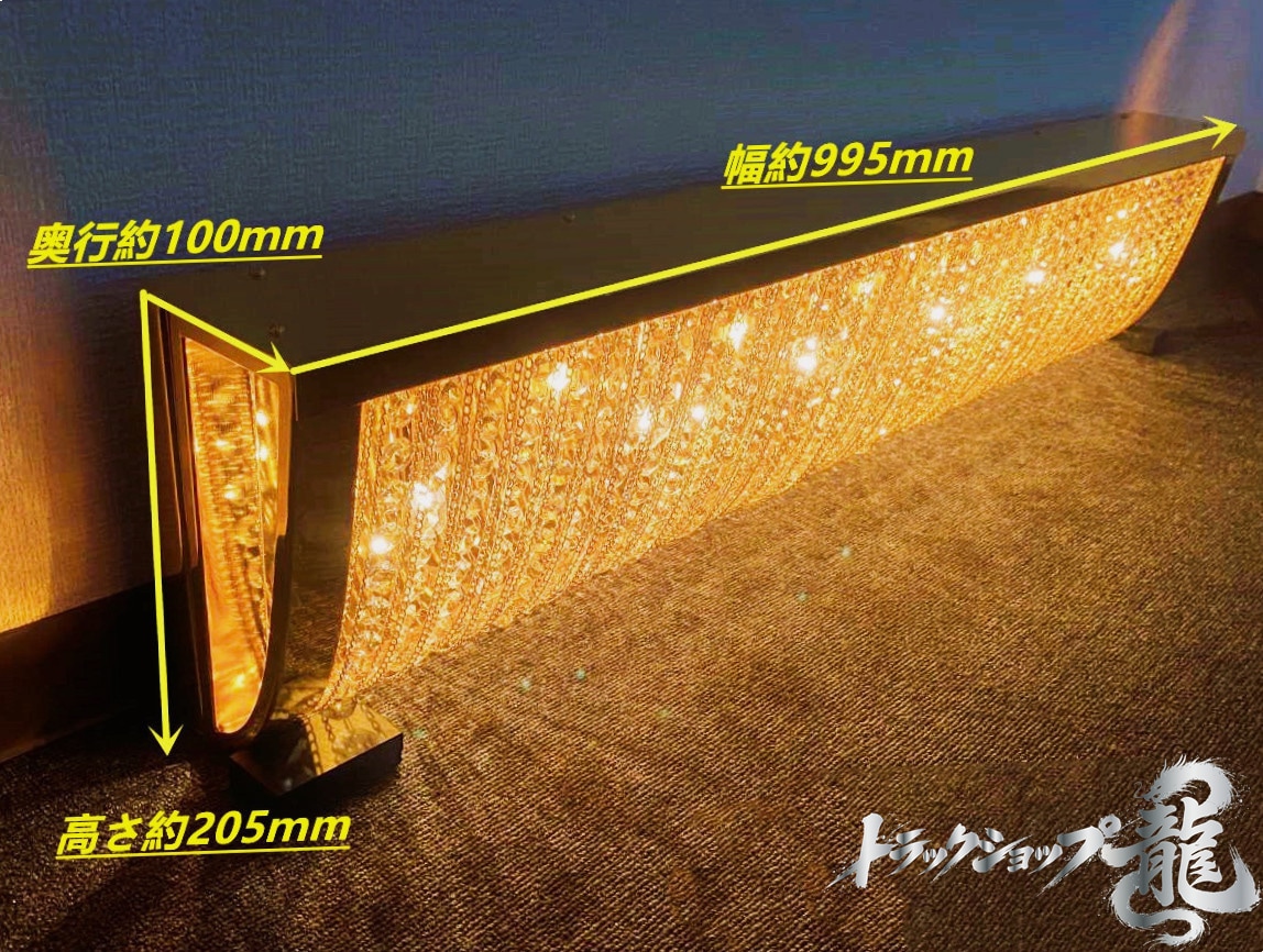 幅100cm壁掛シャンデリア ナイアガラシャンデリア BA15S口金仕様 フル