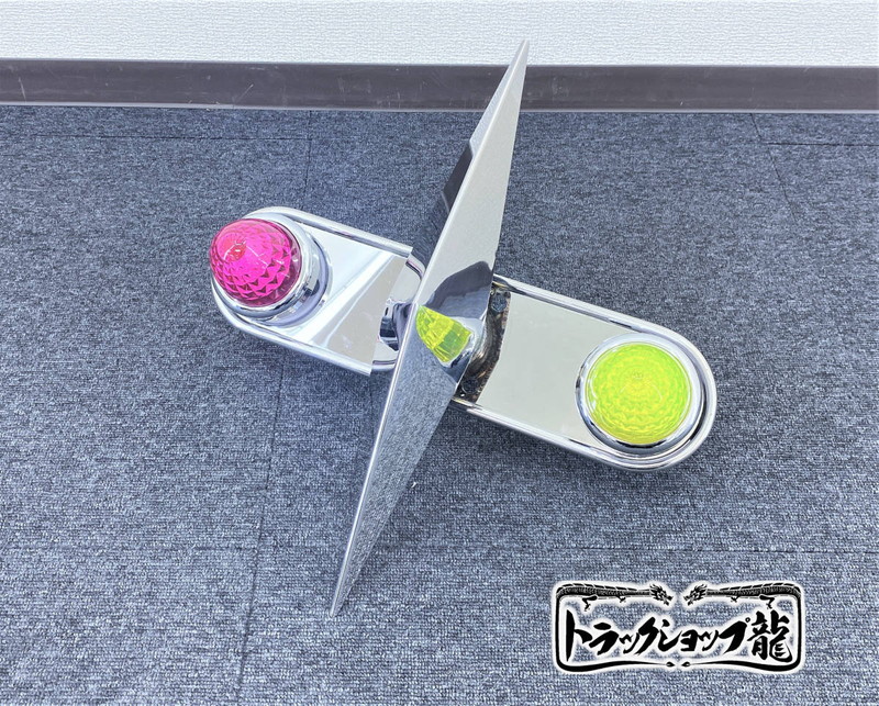 オリジナル 鏡面ステンレス 【19.5インチ】 一文字型 ホイール