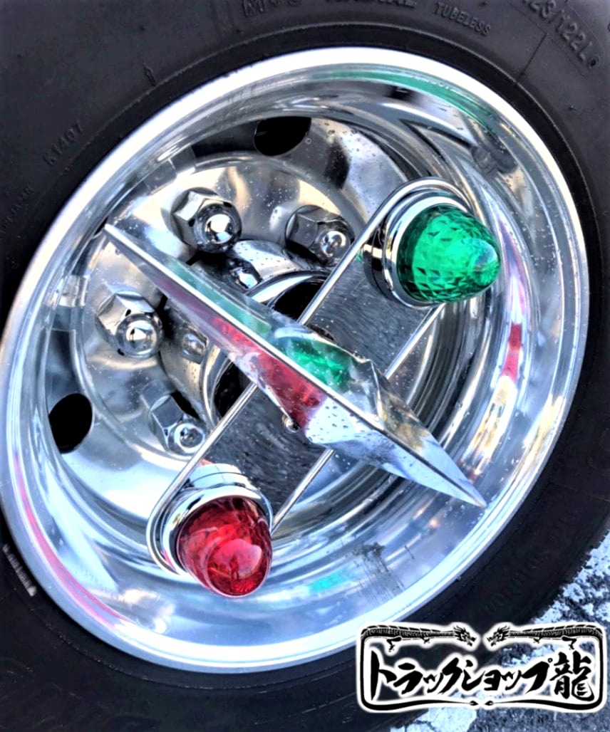 オリジナル 鏡面ステンレス 【19.5インチ】 一文字型 ホイール