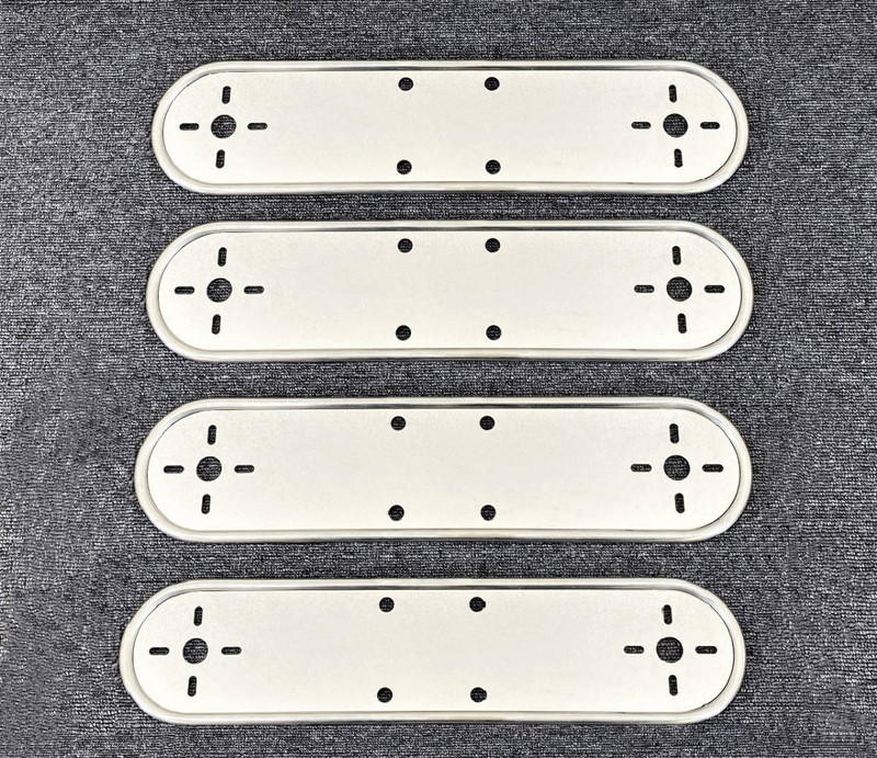 鏡面ステンレス 【22.5インチ】 ホイールマーカーステー 4枚セット 4つ