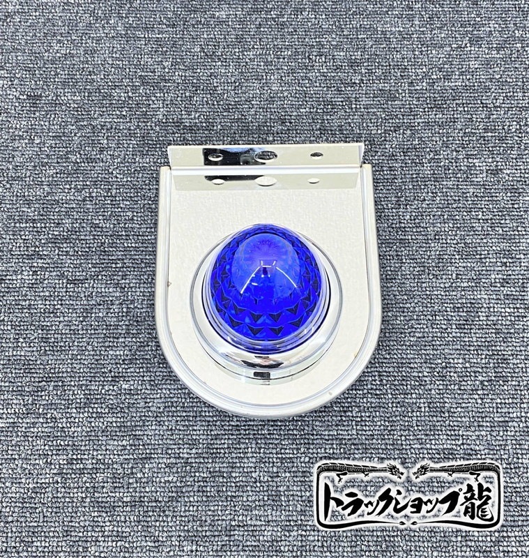 鏡面ステンレス バスマーカーステー 2枚セット 丸棒巻き サイド