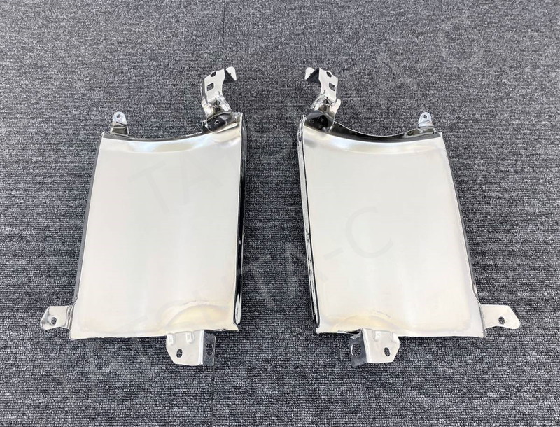 メッキ コーナーベン 左右セット 日野 デュトロ/トヨタ ダイナ 前期/後期 標準/ワイド H0701P