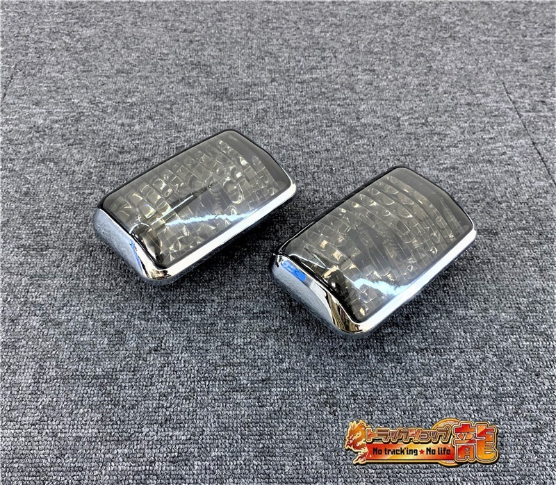 ドアサイドマーカー ランプ 左右セット 【スモーク】 三菱ふそう NEW/17スーパーグレート用 M0877P