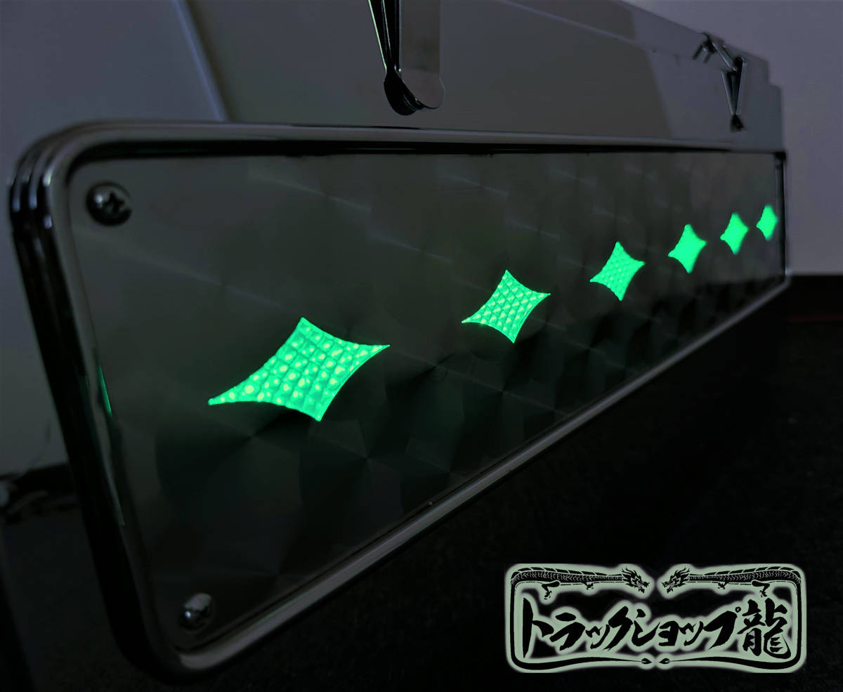 ステンレス製アンドン工具箱 LED 【デコトラ】 ★トラック野郎★ ステンレス製アンドン工具箱 LED 【デコトラ】 ☆トラック野郎