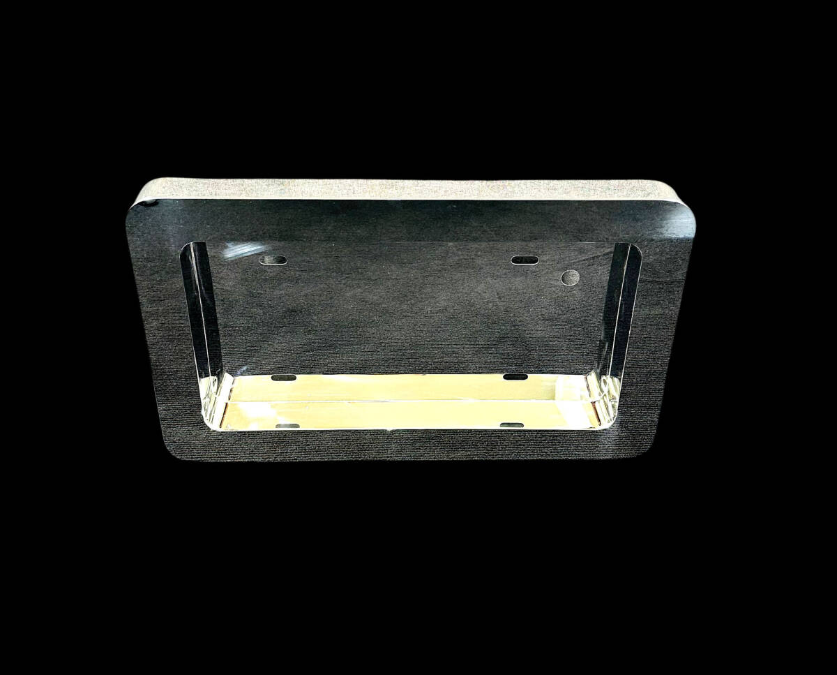 中型ナンバー枠 船型 ステンレス製 中型ナンバー枠 船型 ステンレス製 ステンレス ナンバープレート